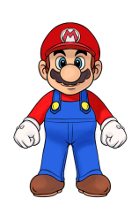 How to draw mario characters step by step - Step 9