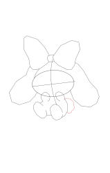 How to draw cinnamoroll - Step 8