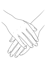 How to draw a hand easy