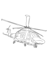 How to draw a helicopter step by step