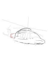 How to draw a helicopter - Step 8