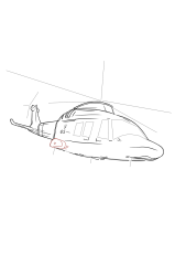 How to draw a helicopter - Step 10