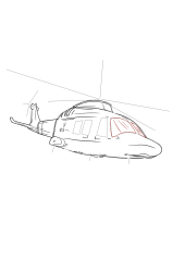 How to draw a helicopter - Step 11