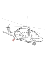 How to draw a helicopter - Step 20