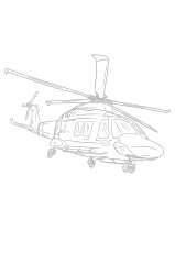 How to draw a helicopter - Step 25