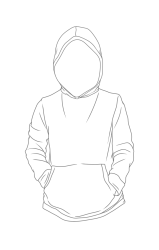 How to draw a hood - Step 16