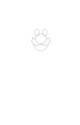 How to draw luigi - Step 4