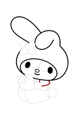 How to draw my melody - Step 12