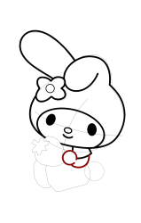 How to draw my melody - Step 14