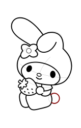 How to draw my melody - Step 17