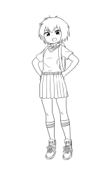 How to draw peni parker