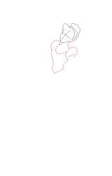 How to draw the princess cinderella - Step 4