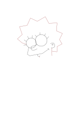 How to draw homer simpson - Step 5