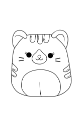 How to draw a squishmallow