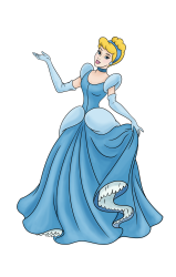 How to draw the princess cinderella