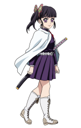 How to Draw Kanao Tsuyuri easy step by step Demon Slayer