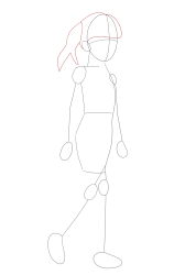 How to Draw Kanao Tsuyuri easy step by step Demon Slayer - Step 9