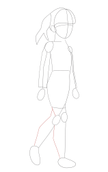 How to Draw Kanao Tsuyuri easy step by step Demon Slayer - Step 11