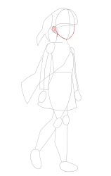 How to Draw Kanao Tsuyuri easy step by step Demon Slayer - Step 13