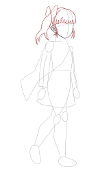 How to Draw Kanao Tsuyuri easy step by step Demon Slayer - Step 14