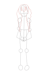 How to Draw Mitsuri Kanroji from Demon Slayer - Step 9
