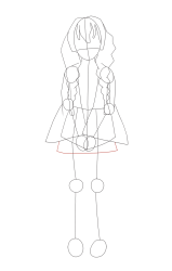 How to Draw Mitsuri Kanroji from Demon Slayer - Step 11