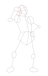 How to Draw Tengen Uzui from Demon Slayer - Step 9