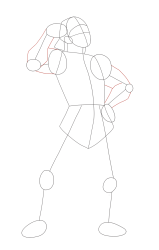 How to Draw Tengen Uzui from Demon Slayer - Step 10