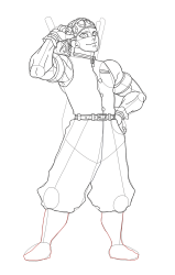 How to Draw Tengen Uzui from Demon Slayer - Step 27