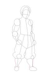 How to Draw Akaza from Demon Slayer || Step by Step Akaza ... - Step 12