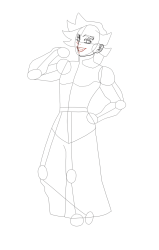 How To Draw Doma Upper Moon 2 Easy Step By Step from Demon Slayer - Step 16