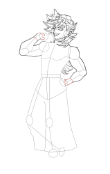 How To Draw Doma Upper Moon 2 Easy Step By Step from Demon Slayer - Step 21