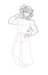 How To Draw Doma Upper Moon 2 Easy Step By Step from Demon Slayer - Step 22