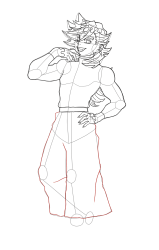 How To Draw Doma Upper Moon 2 Easy Step By Step from Demon Slayer - Step 24