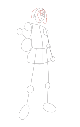 How To Draw Itachi Mangekyou Sharingan - Step 9