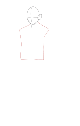 How to draw Kokushibo step by step , Demon Slayer art ... - Step 3