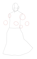 How to draw Kokushibo step by step , Demon Slayer art ... - Step 5
