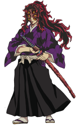 How to draw Kokushibo step by step , Demon Slayer art ... - Step 42