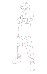 how to draw Naruto Uzumaki step by step || naruto drawing ... - Step 11