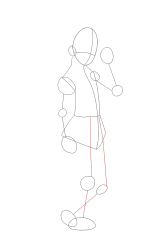 How to Draw Demon Slayer Characters - How to Draw Sabito - Step 8