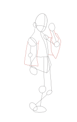 How to Draw Demon Slayer Characters - How to Draw Sabito - Step 9