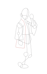 How to Draw Demon Slayer Characters - How to Draw Sabito - Step 10