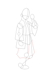 How to Draw Demon Slayer Characters - How to Draw Sabito - Step 11