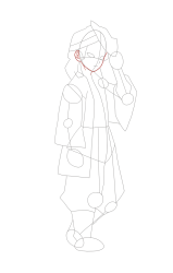 How to Draw Demon Slayer Characters - How to Draw Sabito - Step 16