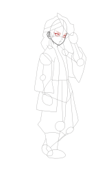 How to Draw Demon Slayer Characters - How to Draw Sabito - Step 17