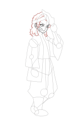 How to Draw Demon Slayer Characters - How to Draw Sabito - Step 19