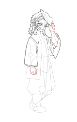 How to Draw Demon Slayer Characters - How to Draw Sabito - Step 23