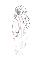 How to Draw Demon Slayer Characters - How to Draw Sabito - Step 24