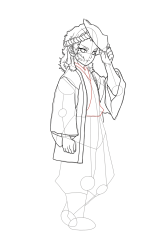 How to Draw Demon Slayer Characters - How to Draw Sabito - Step 25