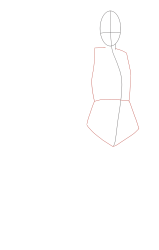 How to Draw Naruto Characters - Sasuke Uchiha - Step 4